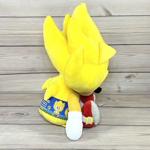 Kidrobot Super Sonic The Hedgehog 20" HugMe Shake Action Vibrating Plush Toy NWT - Picture 7 of 15